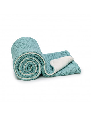 T-TOMI Pletená deka WARM Mint