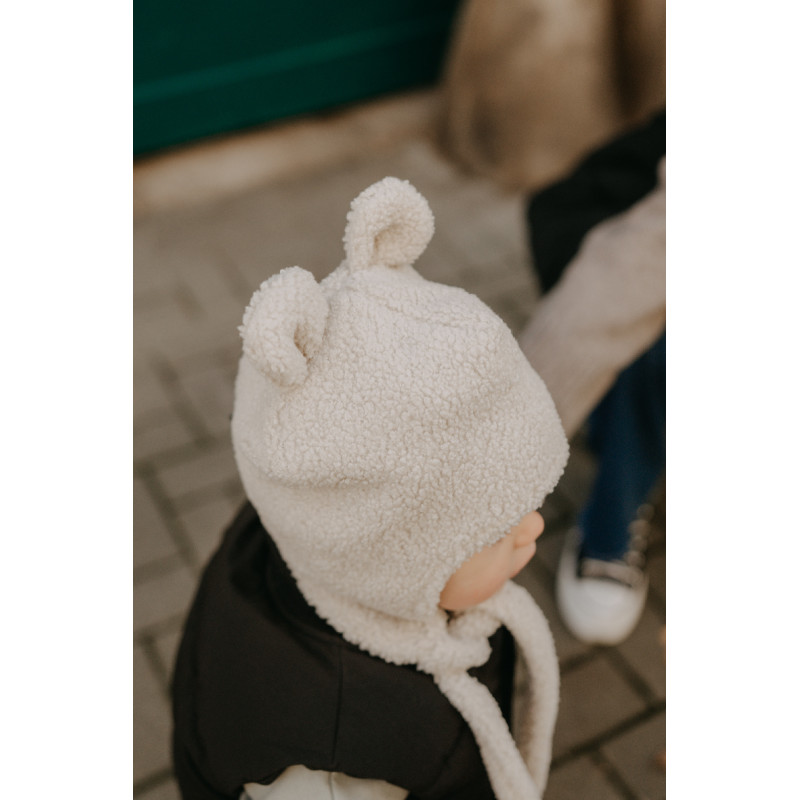 T-TOMI Cap TEDDY Cream (3-6 měsíců)
