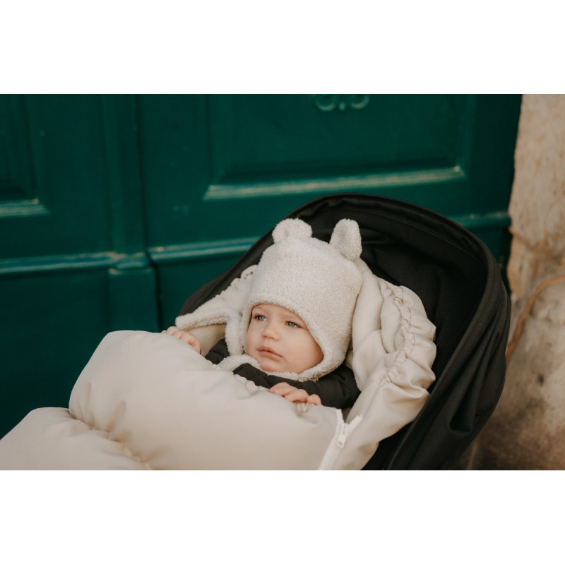 T-TOMI Cap TEDDY Cream (9-12 měsíců)