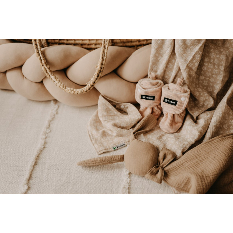 T-TOMI Capáčky Pink (0-3 měsíce) WARM