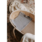 T-TOMI BIO Mušelínová plena pod hlavičku Grey