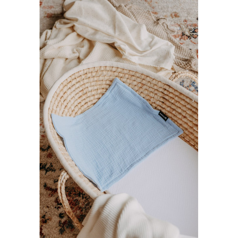 T-TOMI BIO Mušelínová plena pod hlavičku Grey