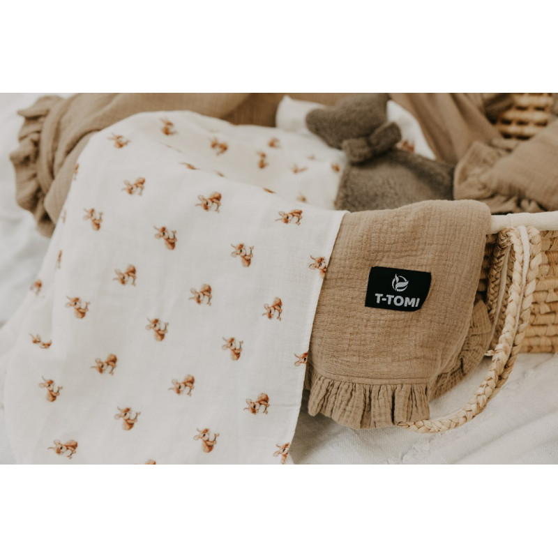 T-TOMI BIO Mušelínové pleny Bunny