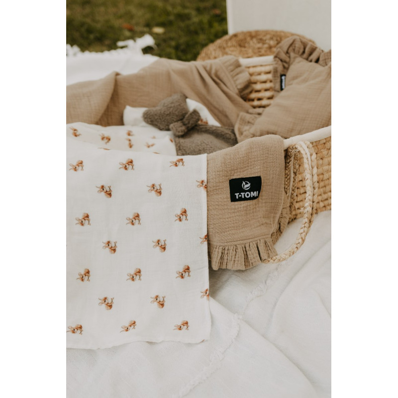 T-TOMI BIO Mušelínové pleny Bunny