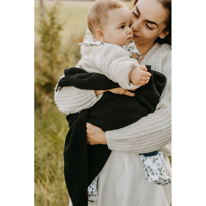 T-TOMI Pletená deka Mint