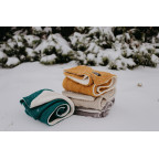 T-TOMI Pletená deka WARM Smaragd