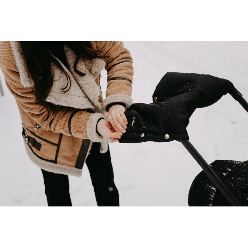 T-TOMI Rukavice Grey flowers