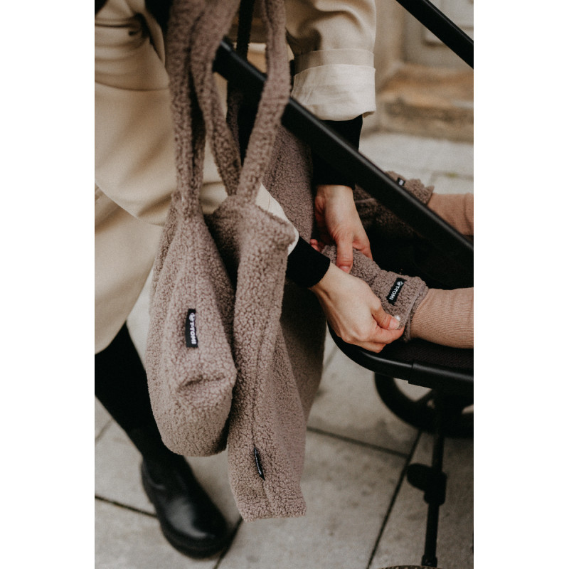 T-TOMI Capáčky TEDDY Grey (6-9 měsíců) WARM