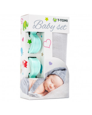 T-TOMI BABY SET - Grey