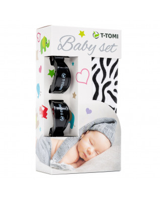 T-TOMI BABY SET - Zebra