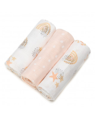 T-TOMI BIO Bambusové pleny Rainbow