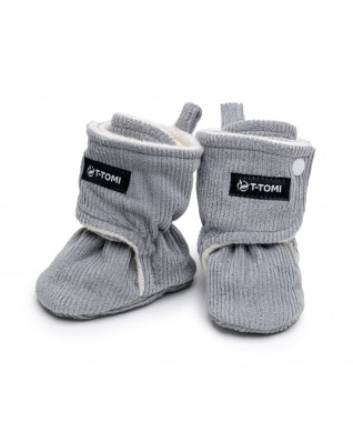 T-TOMI Capáčky Grey (3-6 měsíců) WARM