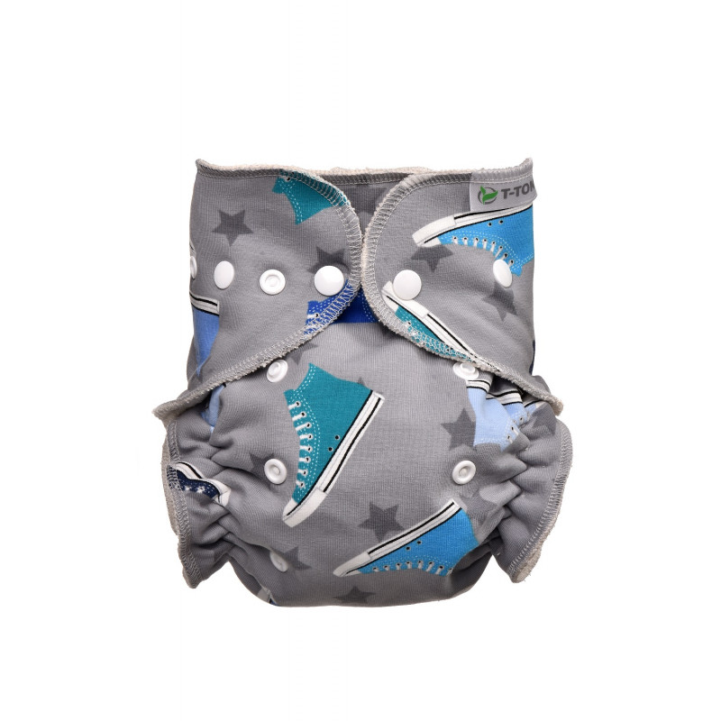 T-TOMI Kalhotková plena - přebalovací set patentky Trainers  