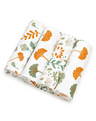 T-TOMI Látkové pleny Ginkgo leafs