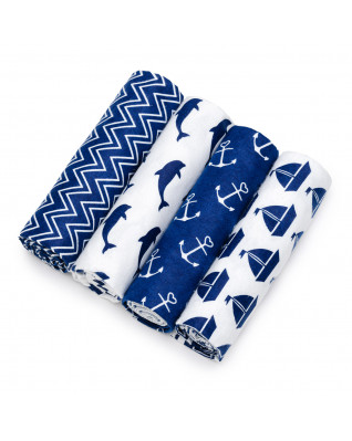 T-TOMI Látkové pleny Sea 