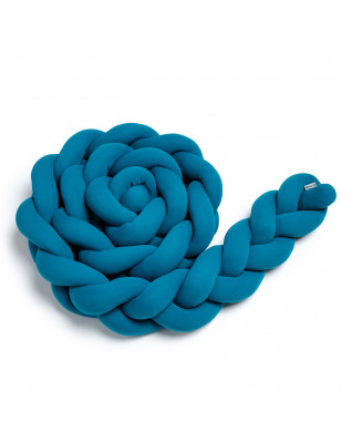 T-TOMI Pletený mantinel 180 cm Petrol blue