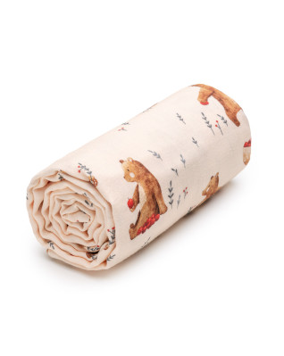 T-TOMI BIO Mušelínová osuška Very beary