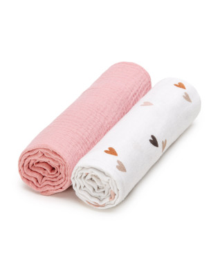 T-TOMI BIO Mušelínové pleny Love