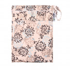 T-TOMI Nepromokavý sáček Grey flowers