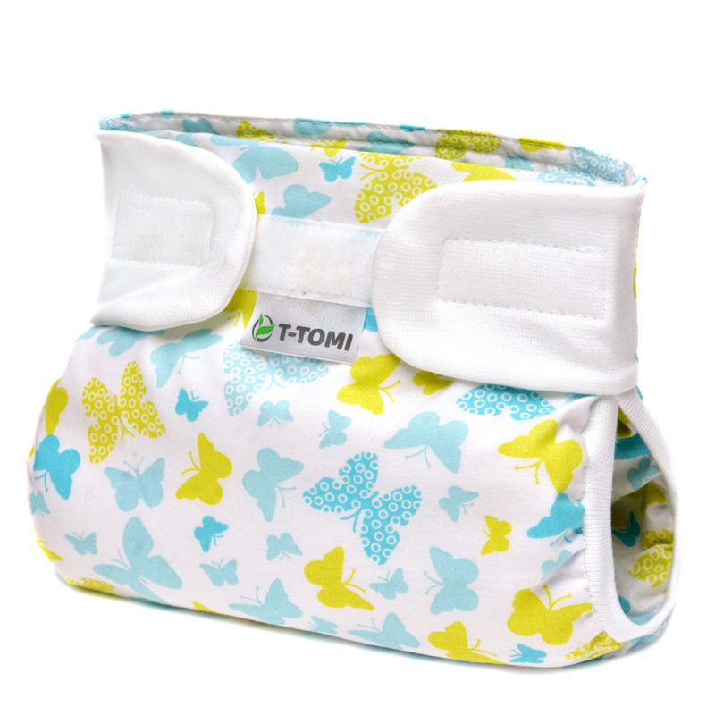 T-TOMI Ortopedické abdukční kalhotky - suchý zip Butterflies (3-6kg)