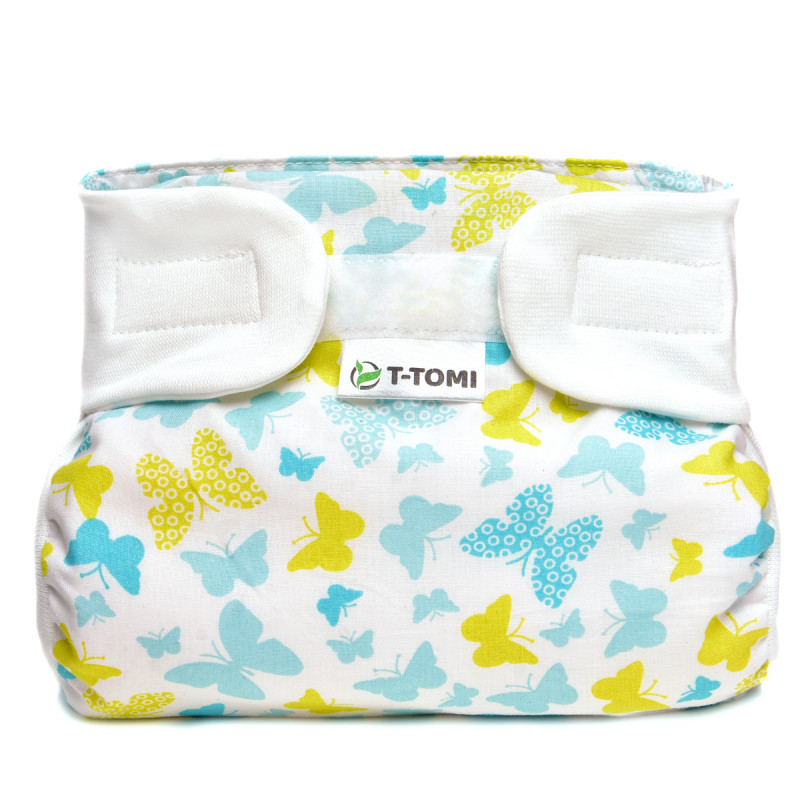 T-TOMI Ortopedické abdukční kalhotky - suchý zip Butterflies (3-6kg)