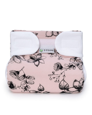 T-TOMI Ortopedické abdukční kalhotky - suchý zip Flowers (5-9kg)