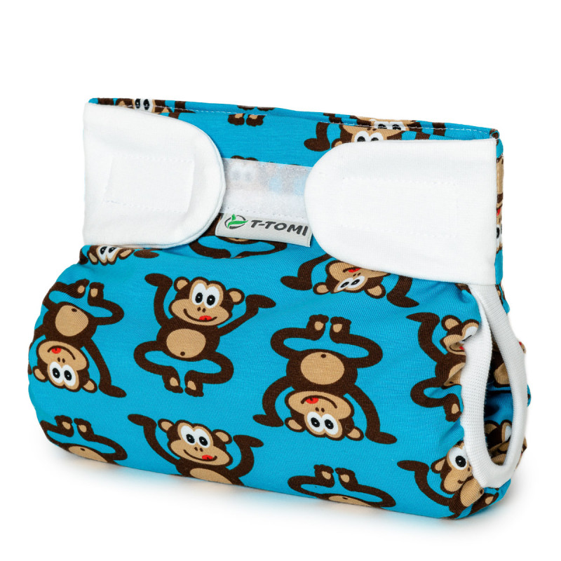 T-TOMI Ortopedické abdukční kalhotky - suchý zip Monkey (3-6kg)