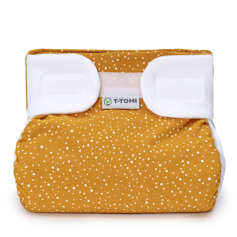 T-TOMI Ortopedické abdukční kalhotky - suchý zip Mustard (5-9kg)