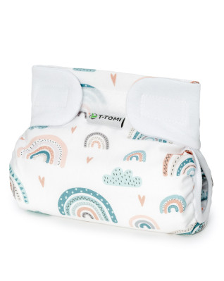 T-TOMI Ortopedické abdukční kalhotky - suchý zip Rainbow (3-6kg)