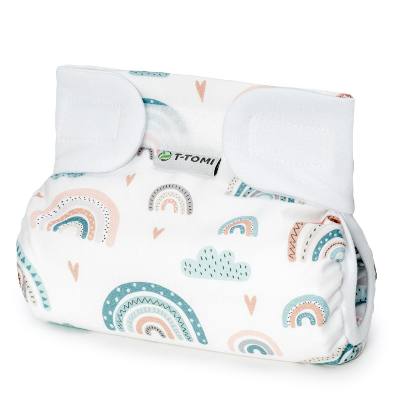 T-TOMI Ortopedické abdukční kalhotky - suchý zip Rainbow (3-6kg)