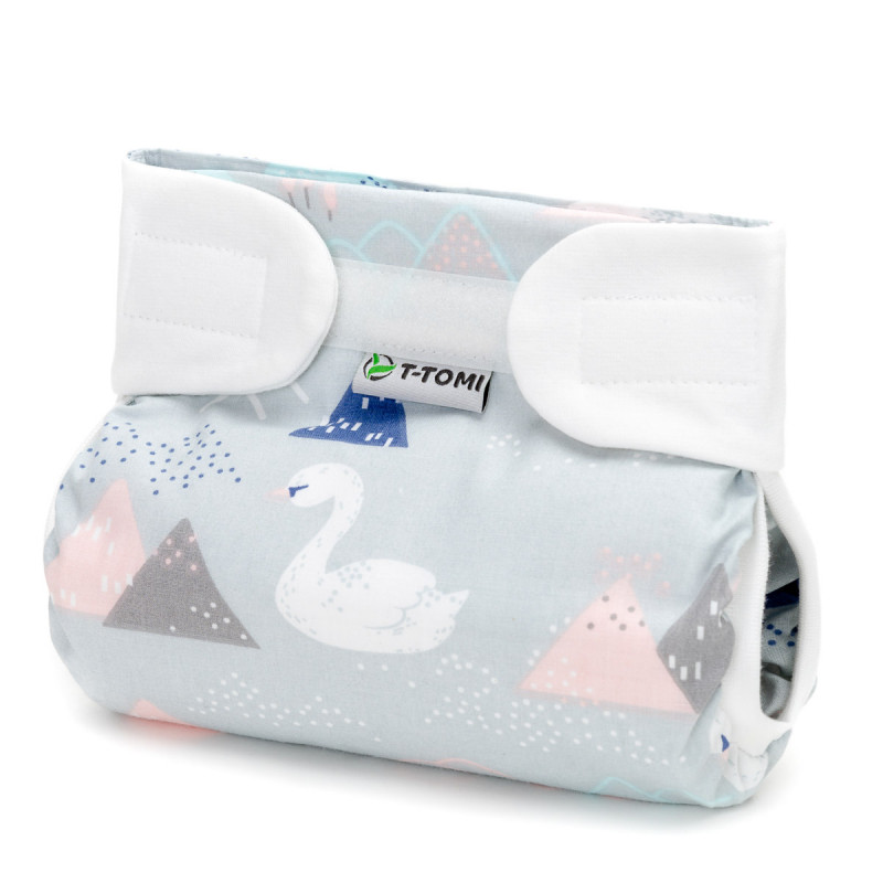 T-TOMI Ortopedické abdukční kalhotky PLUS - suchý zip Swan (5-9kg)