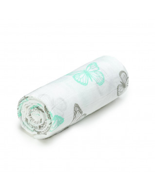 T-TOMI BIO Velká bambusová osuška Butterflies 