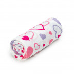 T-TOMI BIO Velká bambusová osuška Hearts