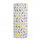 T-TOMI Velká bavlněná TETRA osuška Grey leafs